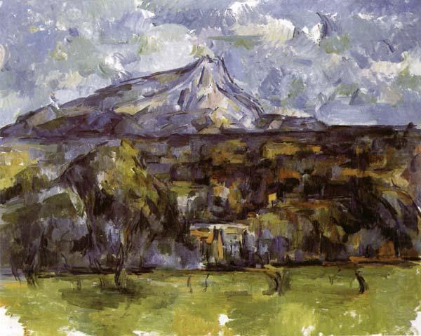 Mont Sainte-Victoire,Seen from Les Lauves, Paul Cezanne